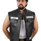 Customized Leather Club Vests – Personalized & Premium Quality