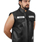 Customized Leather Club Vests – Personalized & Premium Quality