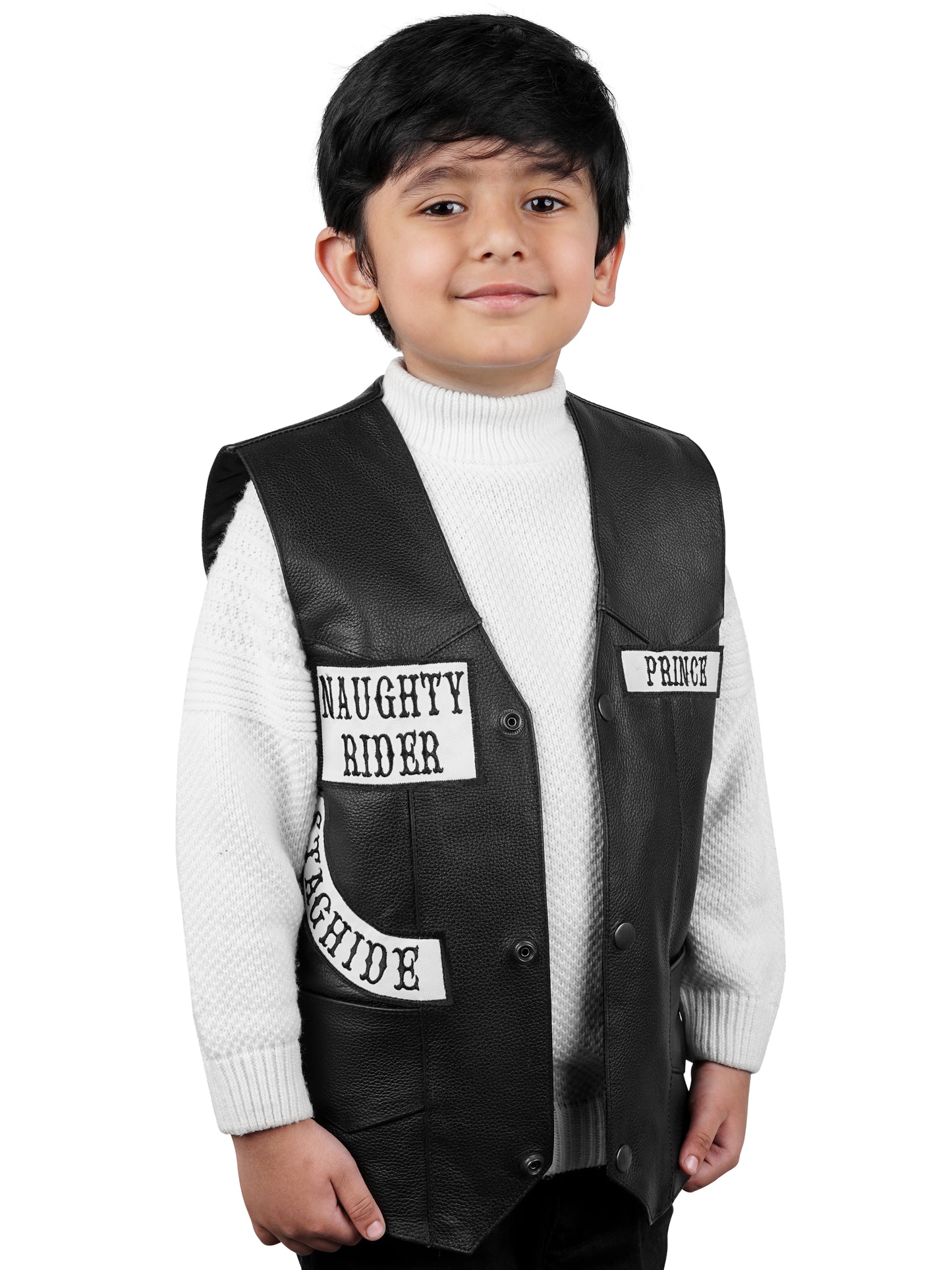 Custom Leather Vests for Kids – Stylish & Durable