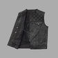 Motorcycle Club Leather Vest - Customizable